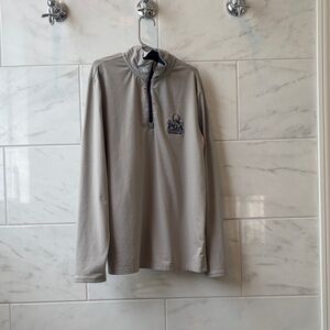 Polo Ralph Lauren Gray Pullover Boys size Medium PGA Championship Quail Hollow